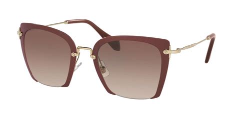 vision direct miu miu mu52rs|Miu Miu MU52RS UR23H2 Sunglasses Beige Brown.